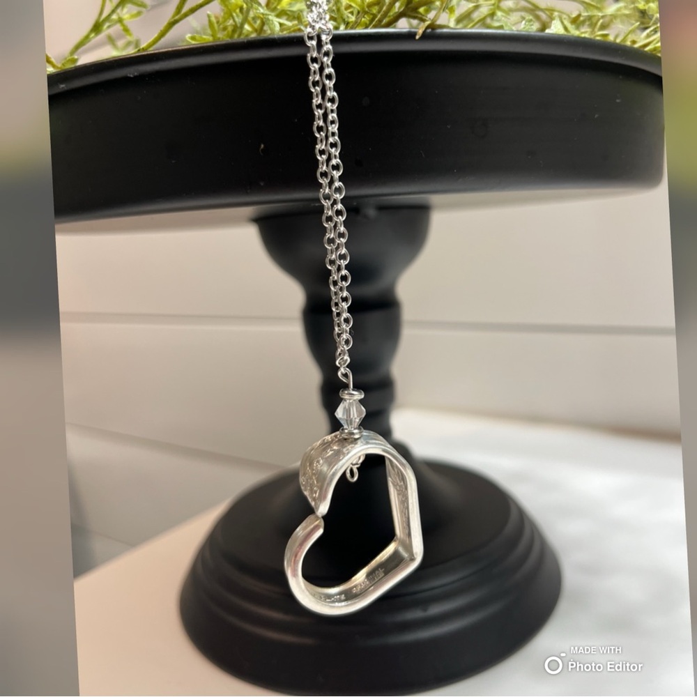 Handmade heart necklace